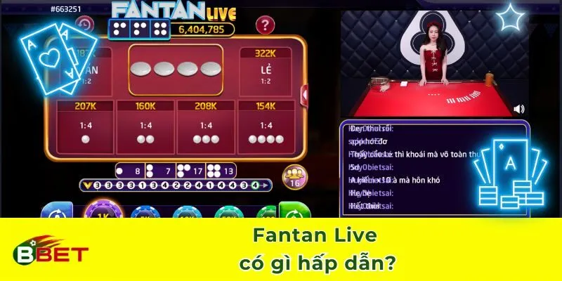 Fantan Live có gì hấp dẫn?