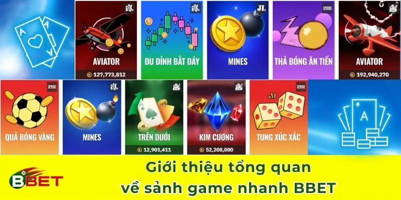 Giới thiệu tổng quan về sảnh game nhanh BBET